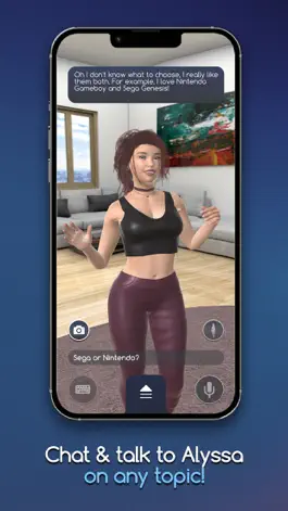 Game screenshot Alyssa Virtual & AR Girlfriend apk