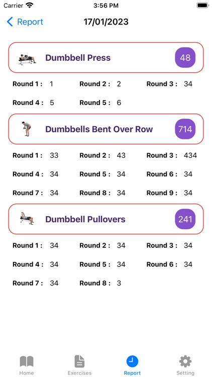 Dumbbell Home Workout Plan screenshot-6