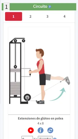 Game screenshot Te Entreno apk