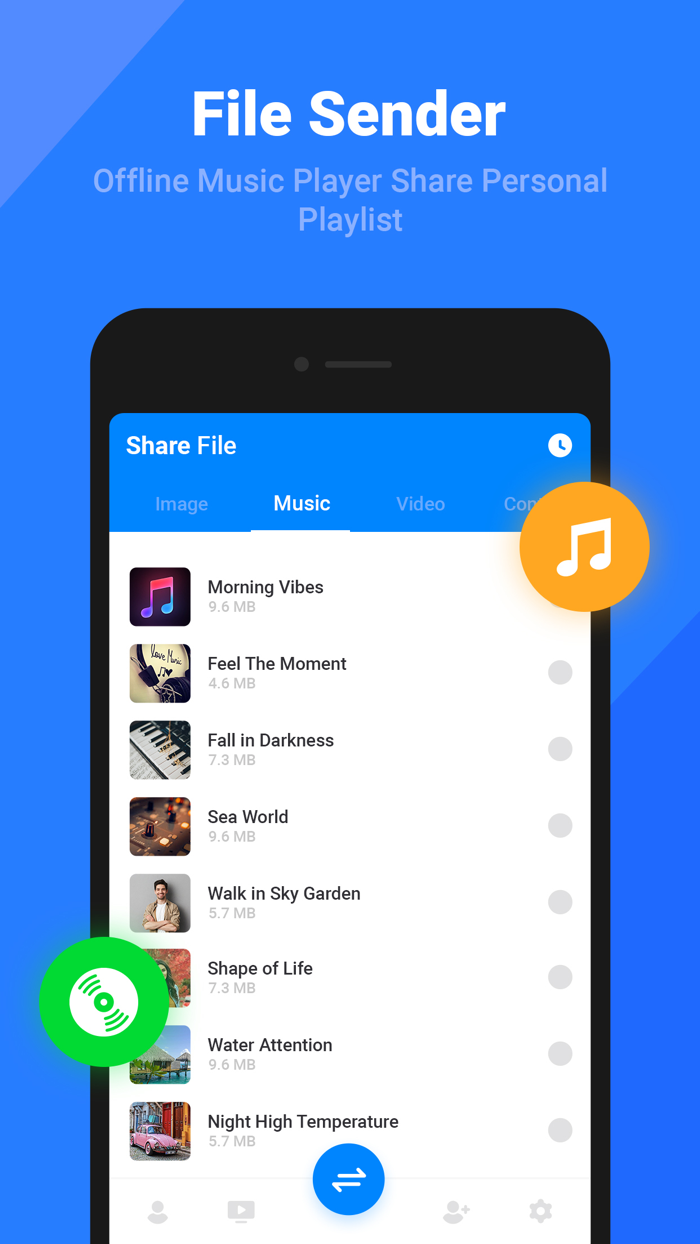 File Sender - Share  Transfer