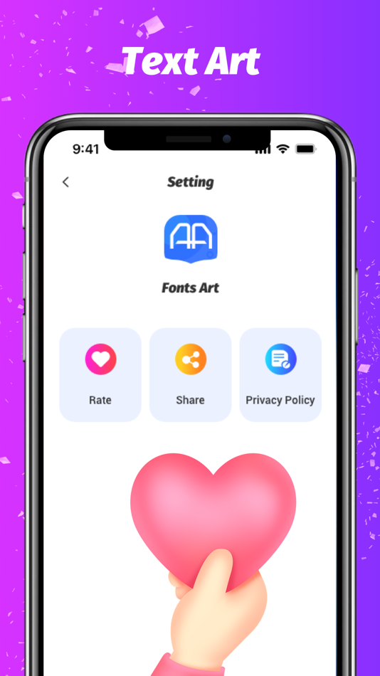 #4. Fonts Art & Keyboard Set (iOS) Podle: Hot VPN