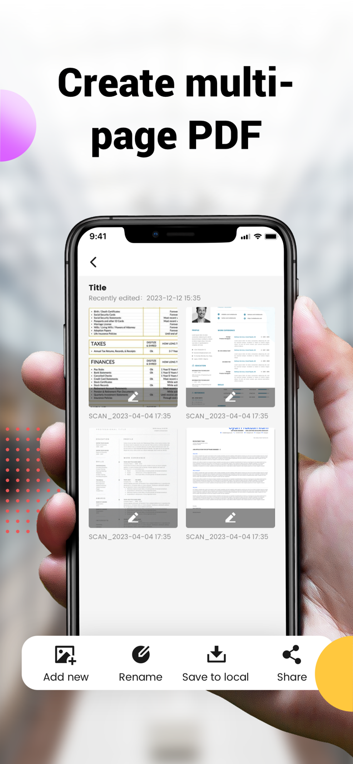 Easy Doc Scannerandmini