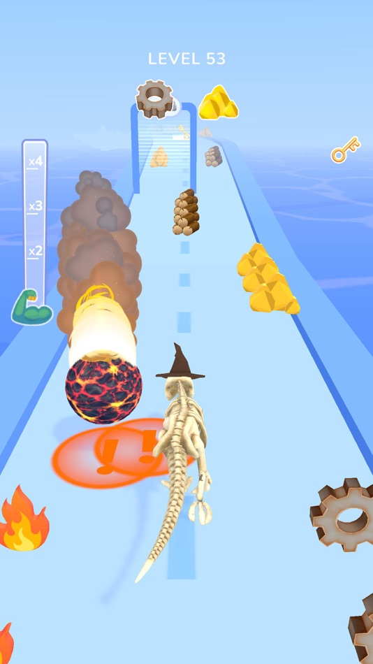 #7. Dino Evolution Run 3D (iOS) 由: MAD PIXEL