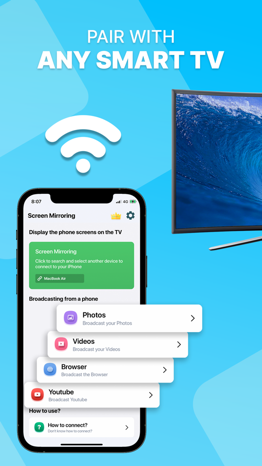 #2. TV Cast - Screen Mirroring + (iOS) 由: Pol Nadal Serra