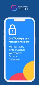 finanzen.net zero Secure TAN screenshot #1 for iPhone