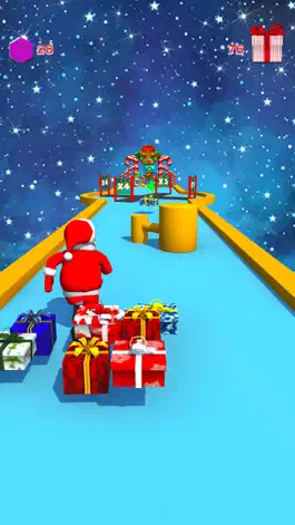 Game screenshot XMAS 3D Santa Run: Gift Rush mod apk