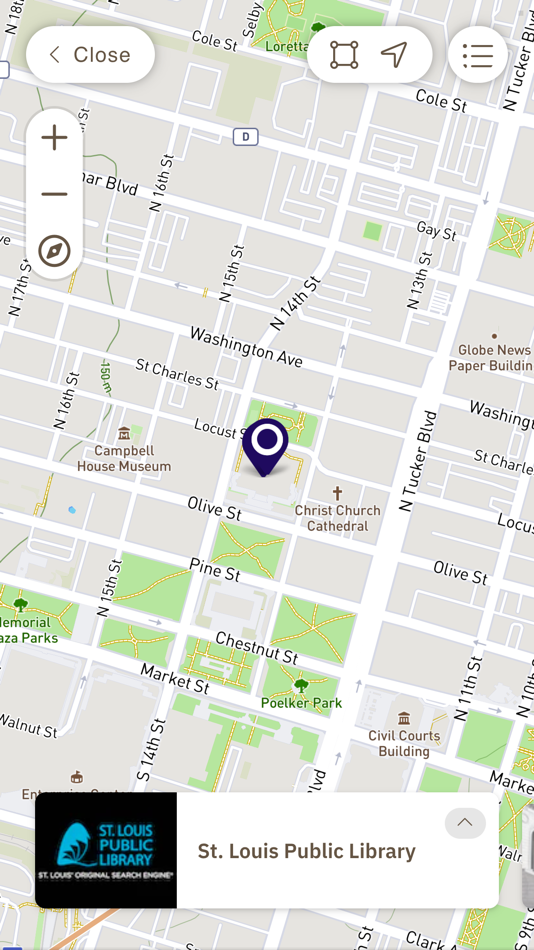 #4. SLPL Central Library Tour (iOS) Bởi: Saint Louis Public Library