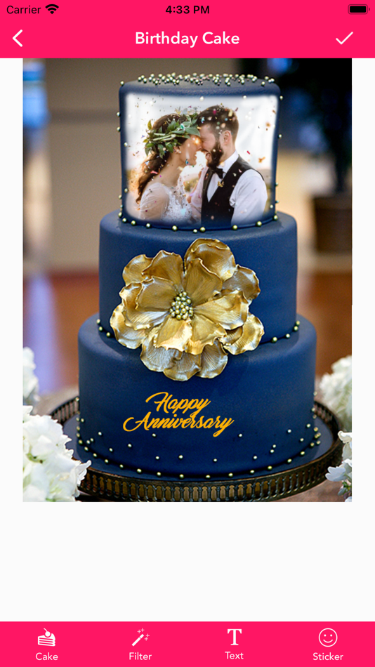 #6. Name And Photo On Cakes (iOS) بواسطة: Sumita Hirpara