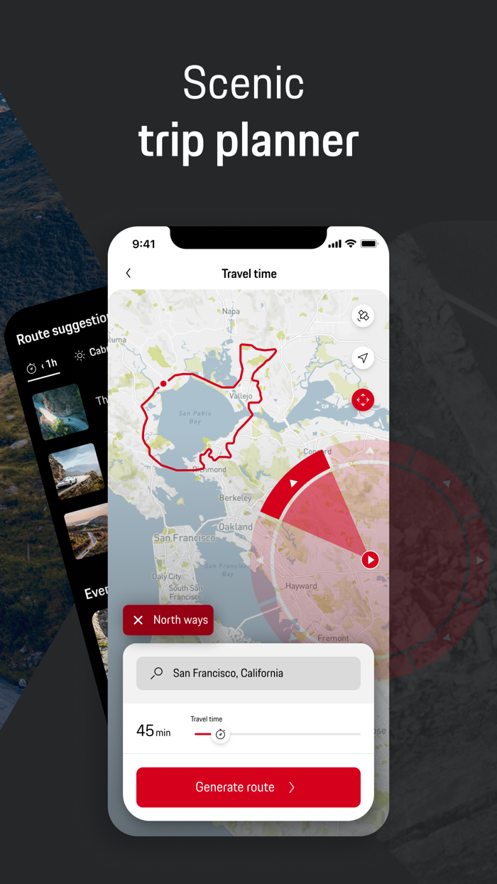 ROADS by Porsche Route Planner