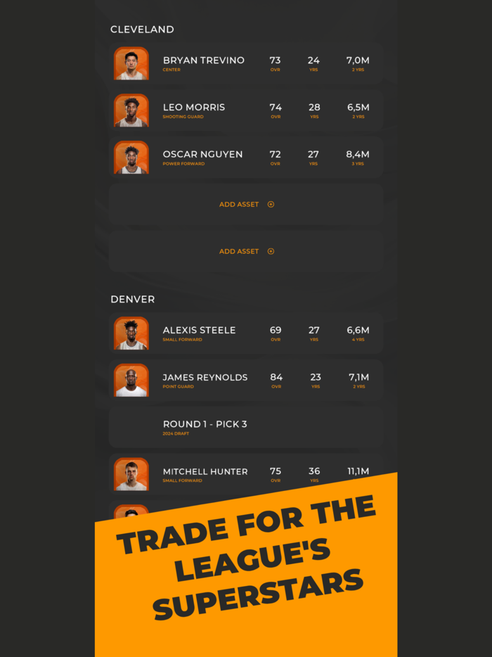 Ultimate GM Basketball Manager