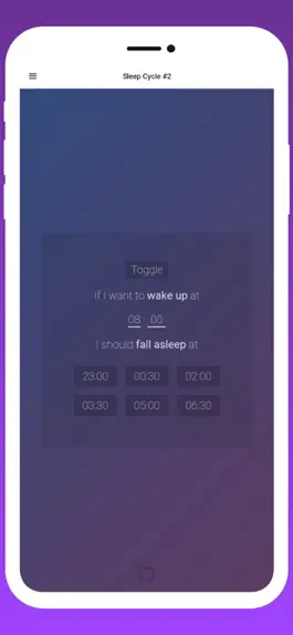 Game screenshot Sleep Cycle apk