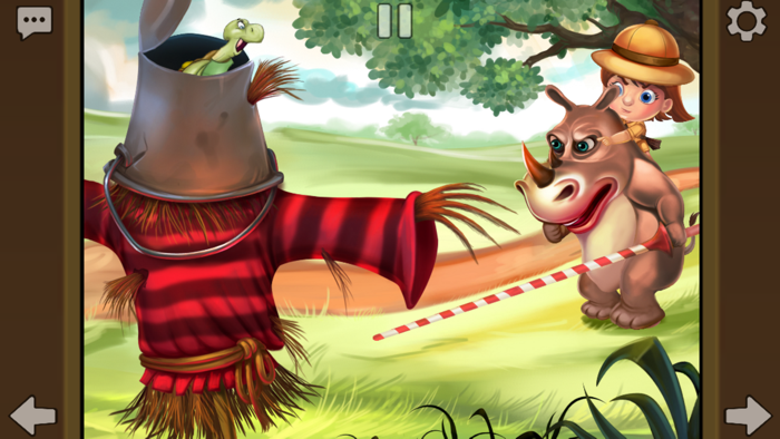 Emma Discovering the Savannah