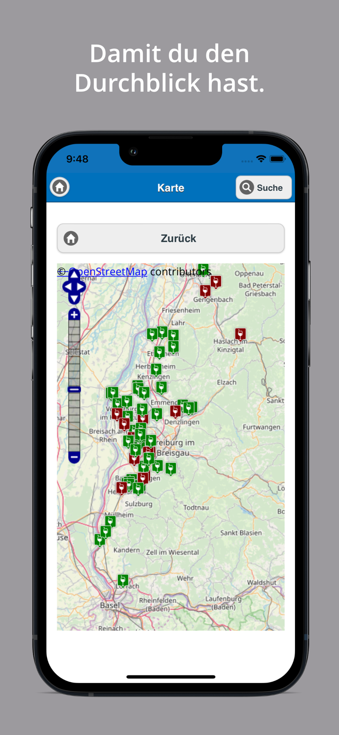 Straußenführer Südbaden