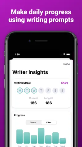Game screenshot Writing Prompts - Daily apk