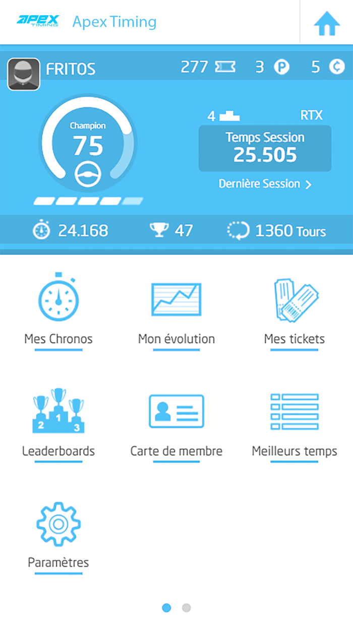 Apex Timing Test Track