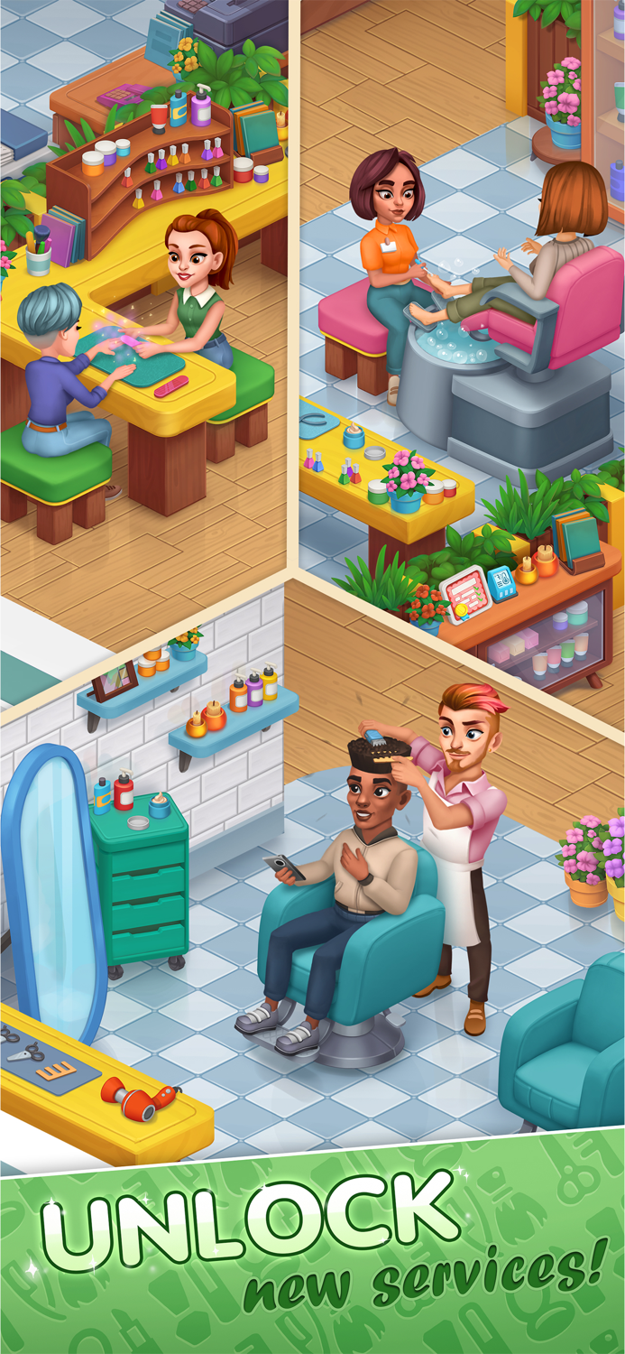 Beauty Tycoon Hair Salon game