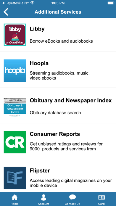 Butler Area Public Library Screenshot