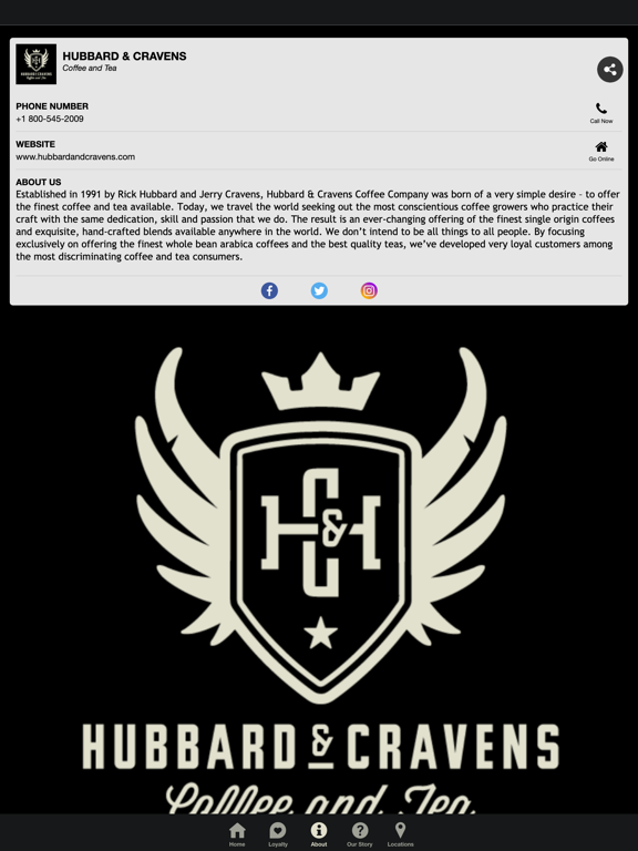 Screenshot #6 pour Hubbard & Cravens Coffee