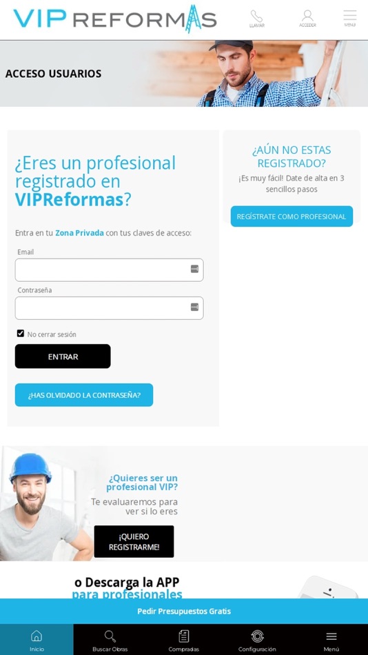 #1. VipReformas para Profesionales (iOS) بواسطة: VipReformas