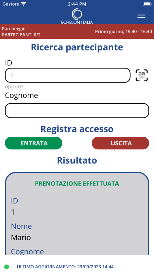 #1. Echelon controllo accessi (iOS) 由: ECHELON ITALIA S.R.L.