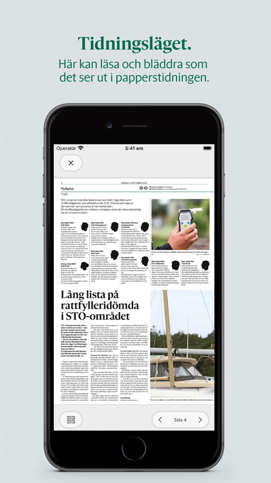 #3. ST-tidningen e-tidning (iOS) 由: Stampen Local Media AB