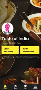 Taste of India Balingen screenshot #1 for iPhone