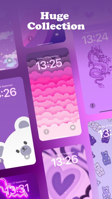 Purple Wallpapers for Girls 4Kのおすすめ画像1