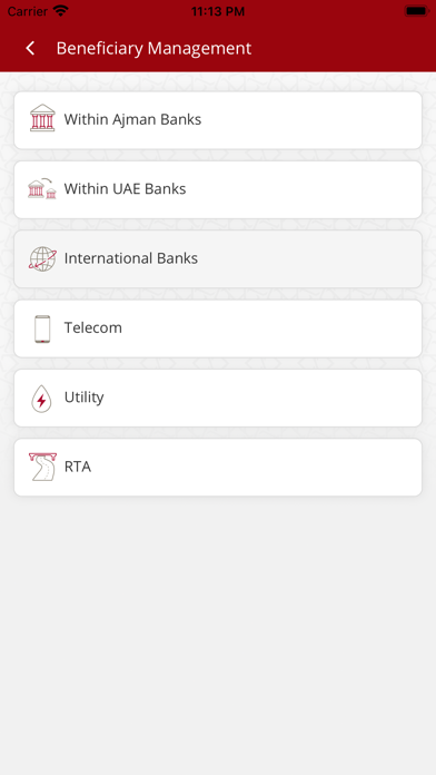 Ajman Bank Business Screenshot