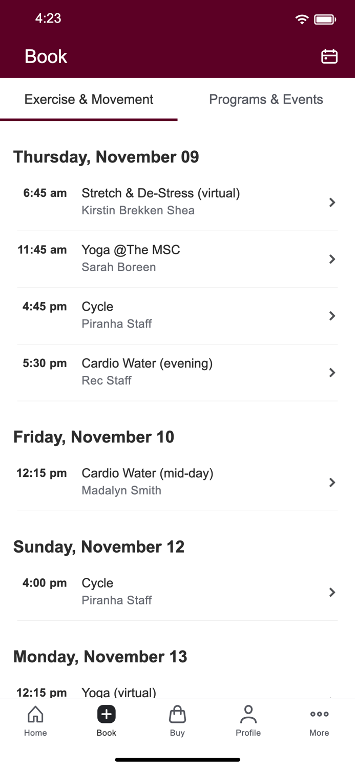 Living Well at Texas AandM