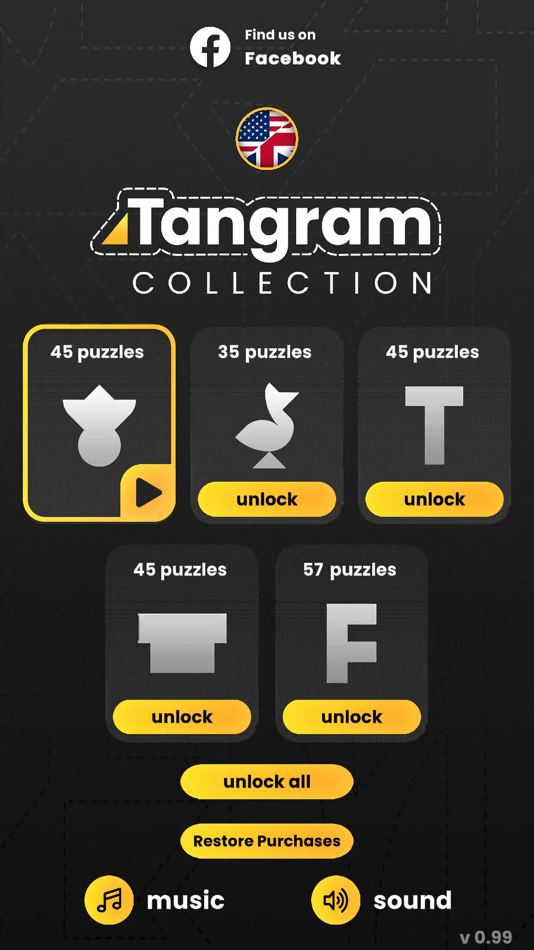 #9. Tangram Collection (iOS) 由: ERROR300 GAMES LIMITED
