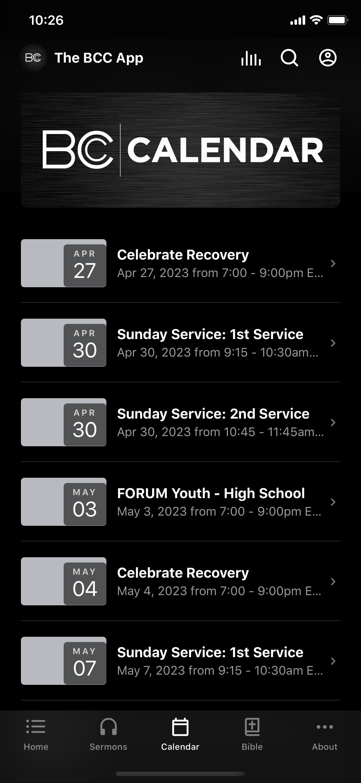 Bethany Mobile screenshot 3