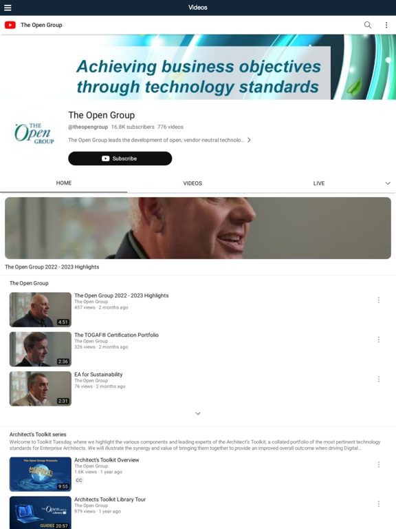 Screenshot #5 pour The Open Group
