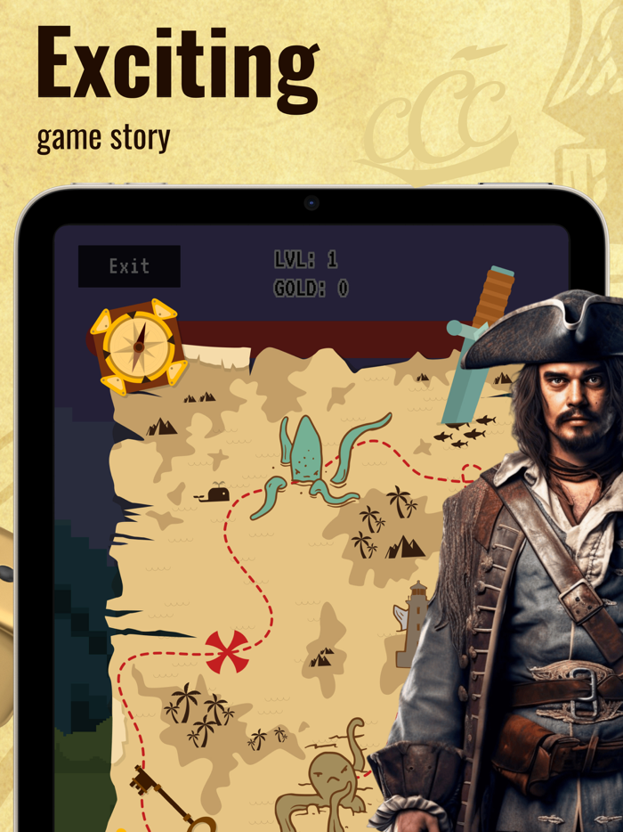 Capitan Cooks Brave Pirate