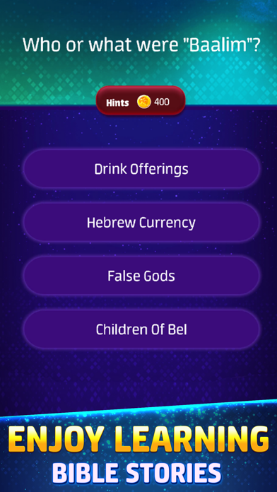 Daily Bible Trivia Screenshot