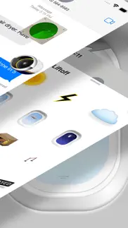 airport stickers: liftoff iphone screenshot 3