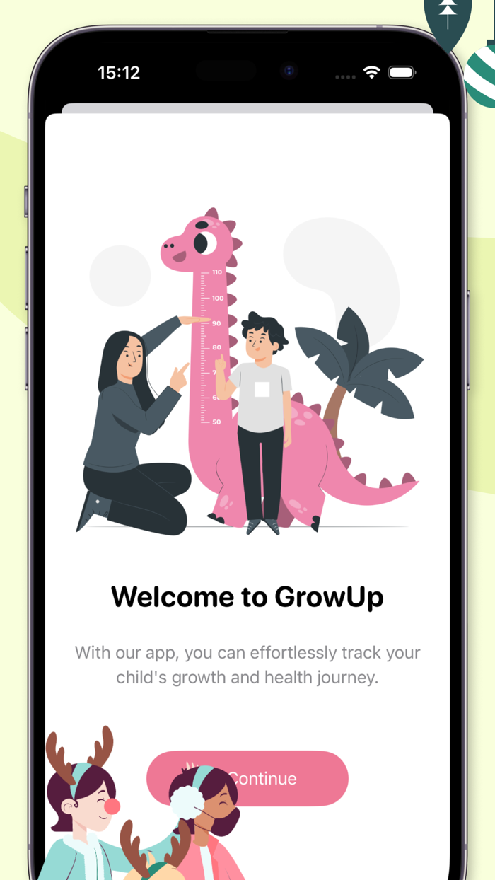 Grow Up Kids Growth Tracker