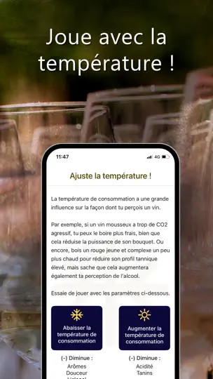 Capture d'écran de Températures Du Vin sur iPhone 5