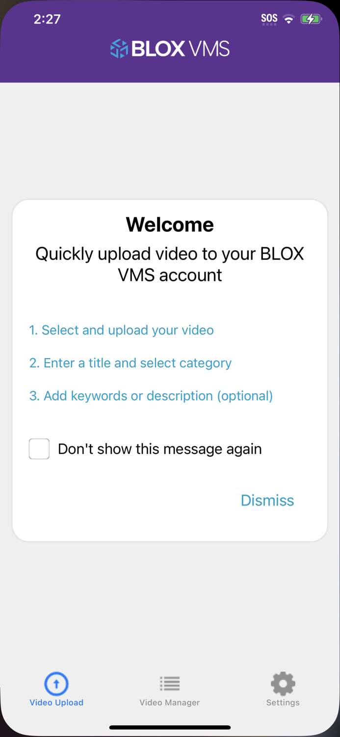 BLOX VMS