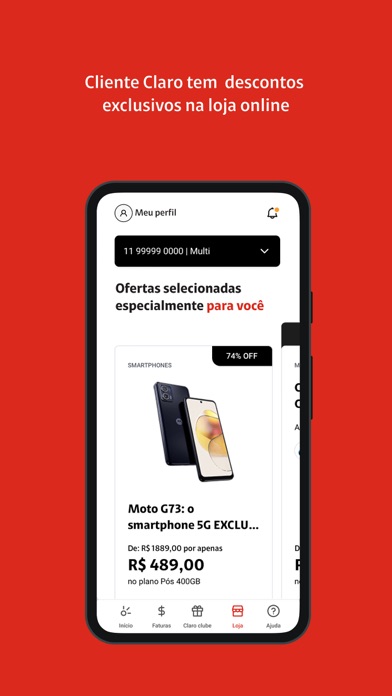 Minha Claro Móvel Screenshot