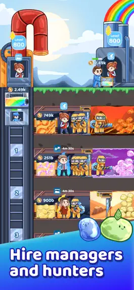 Game screenshot Slime farm: clicker ranch idle apk