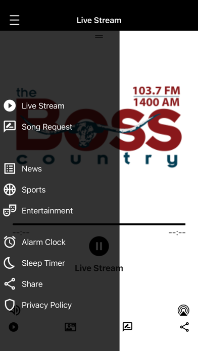 The Boss 103.7 Screenshot