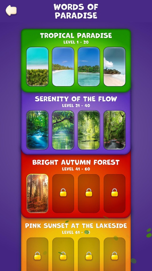 #9. Words of Paradise (iOS) 由: Kontra Dijital Servisler Tic. A.Ş.