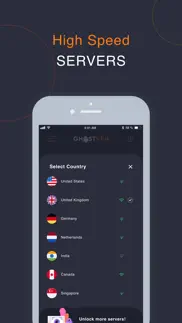 ghost vpn - best secure vpn iphone screenshot 3