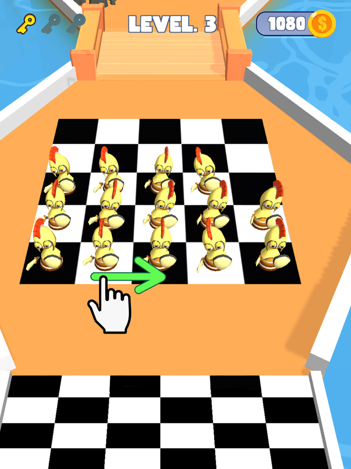 Chess Lore Run Merge Queen