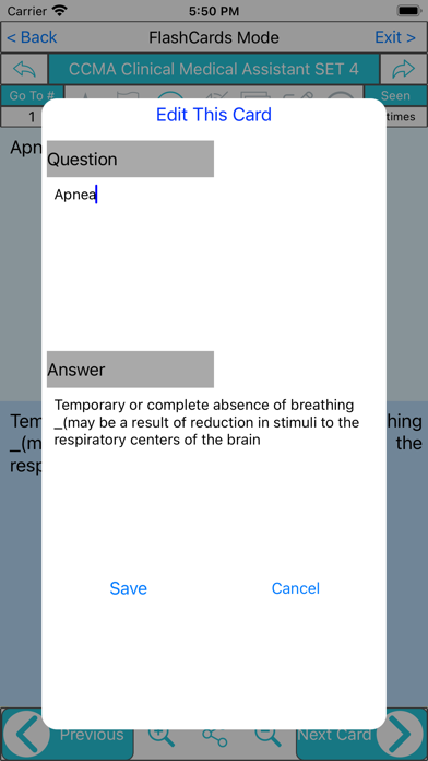 Clinical Medical Assistant Screenshot