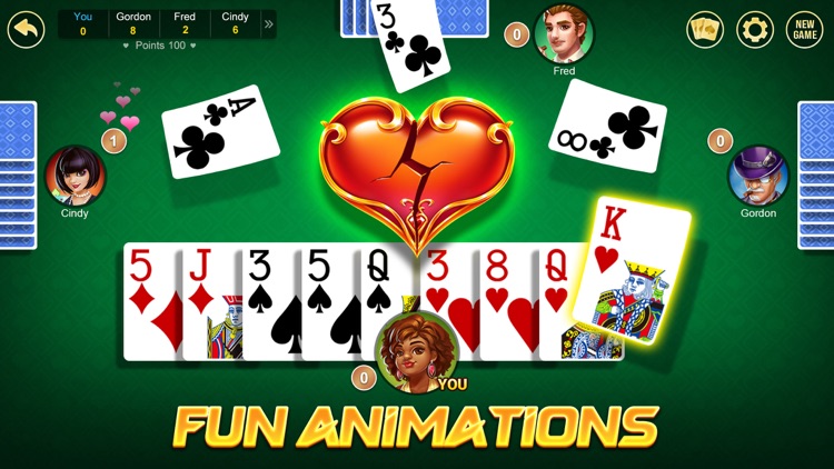 Hearts: Classic Card Game screenshot-5