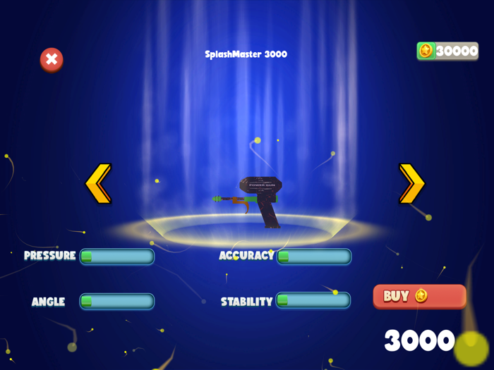 Power Washing Gun Clear Shoot