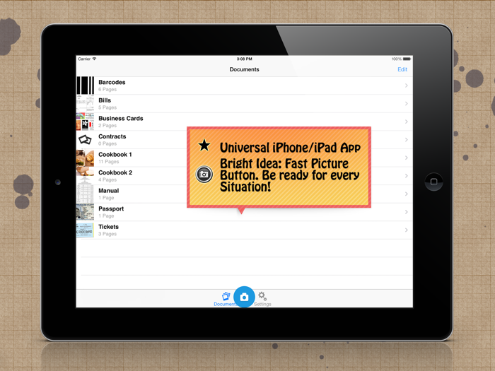 Document and Image Scanner