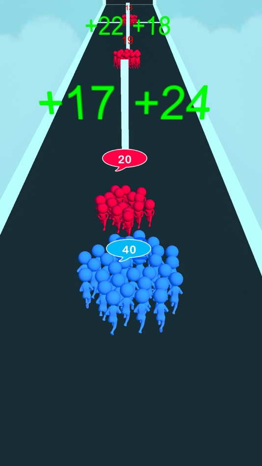 Crowd Count Master: Runner 3D - 1.0 - (iOS)