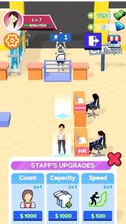 laundry tycoon - business sim iphone screenshot 2